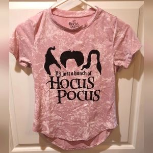 Disney Hocus Pocus Short Sleeve Purple T-shirt size XS